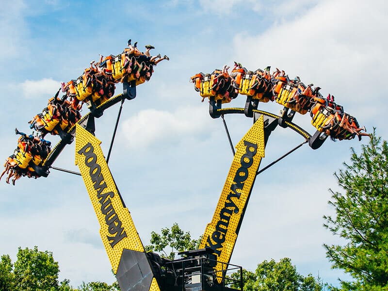 Kennywood's Aero 360 still closed after leaving riders stuck upside down -  CBS Pittsburgh