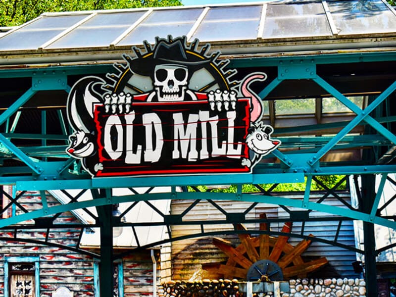 The "New" Old Mill Boat Ride Kennywood